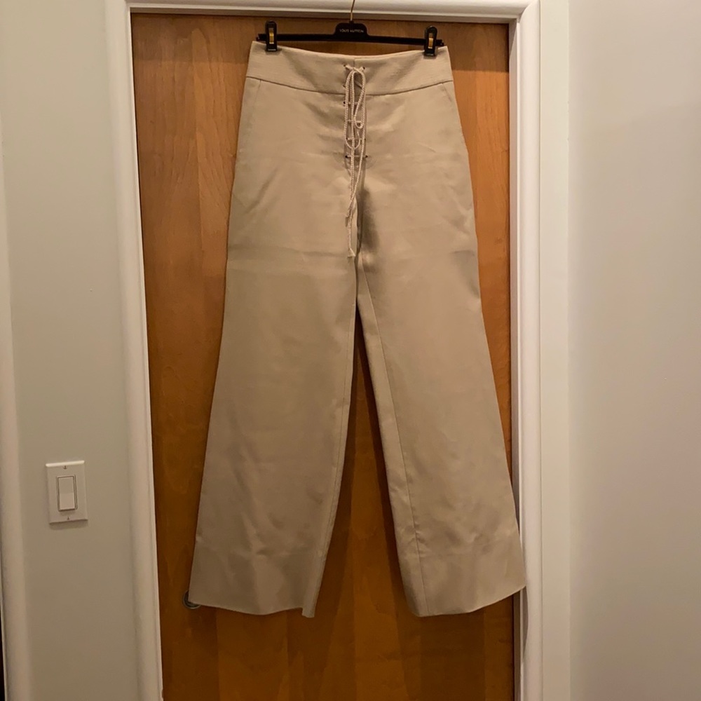 Louis Vuitton high waisted sailor pant